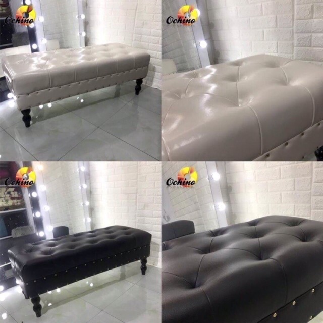 Ghế chờ vải Da