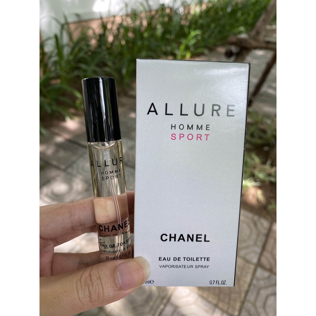 Nước Hoa Nam Chanel Allure Homme Sport 100ml và 20ml thơm lâu | Thế Giới Skin Care