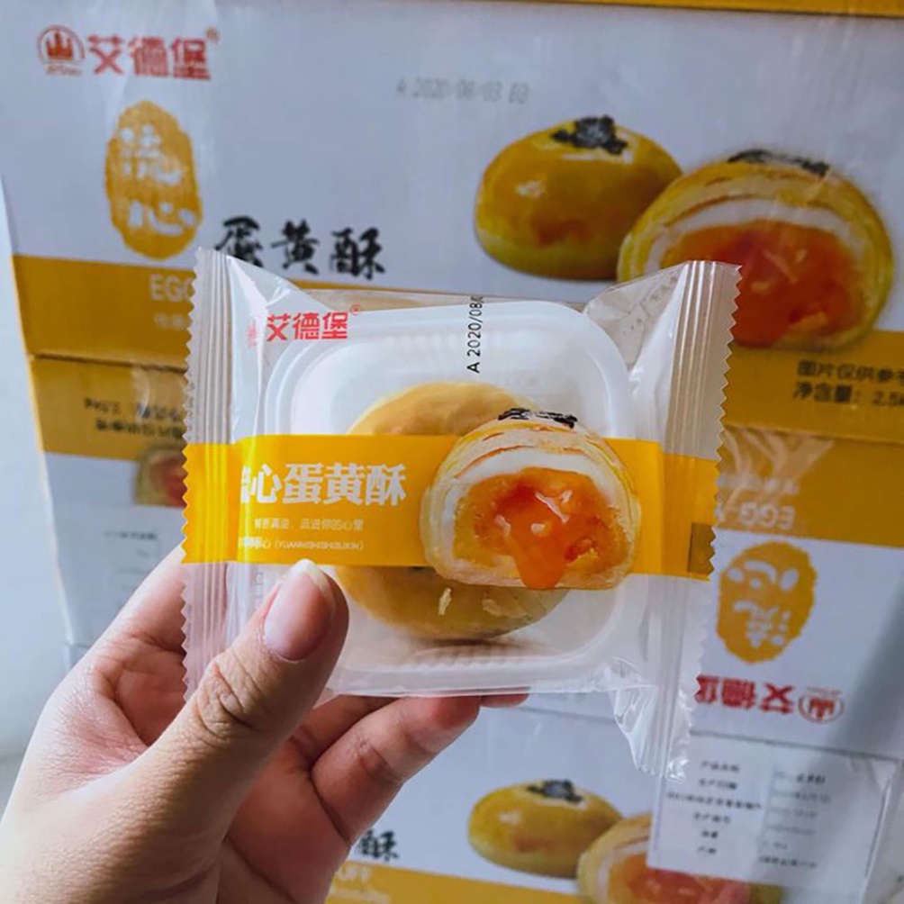 Thùng Bánh trứng chảy 2,75 kg khoảng 46 48 chiếc date mới