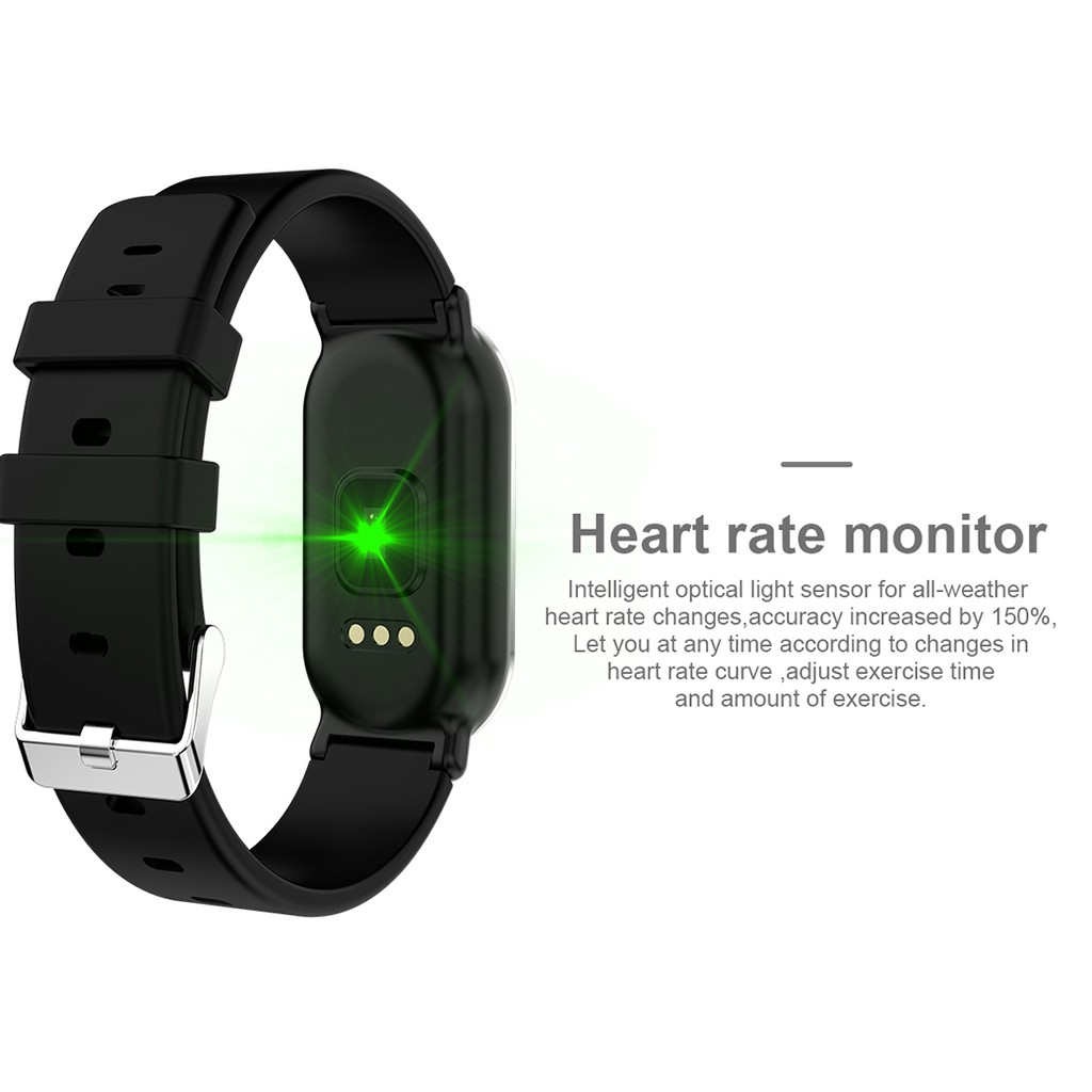 Ready Stock💖Fashion Women Smart Bracelet Bluetooth Waterproof Smart Wrist Watch HR BP Monitor Sport Fitness Tracker