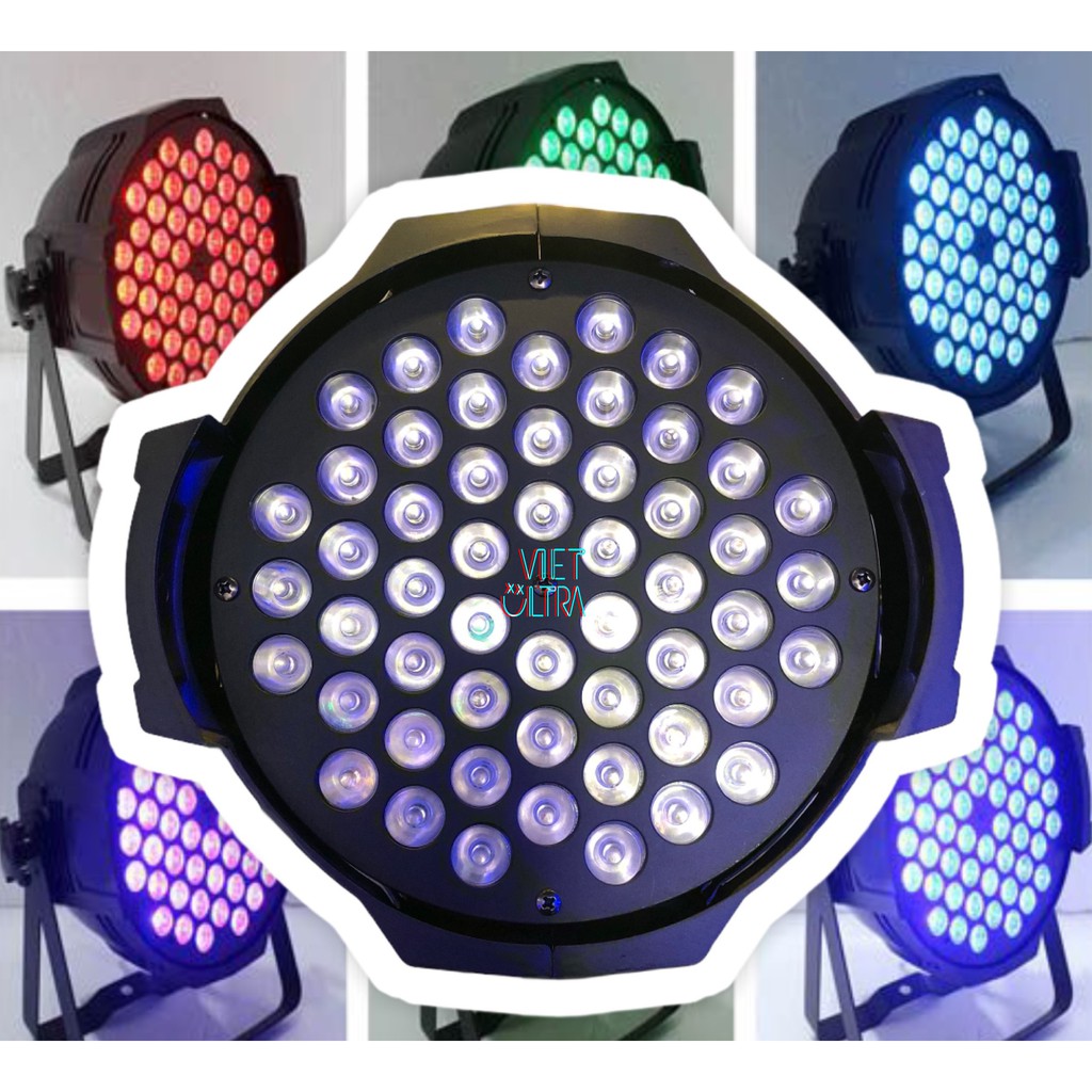 Đèn Par Led 54x9 Full Color Cực Sáng