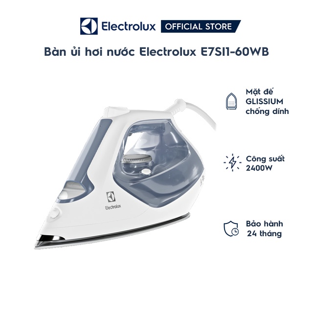 Bàn ủi hơi nước Electrolux E7SI1-60WB