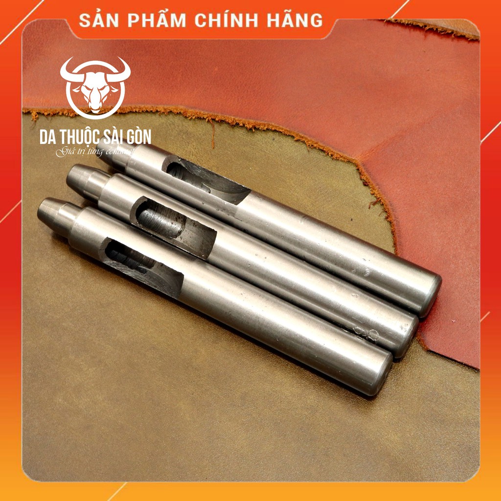 Bộ Đục Lỗ Tròn Cao Cấp - Có 38 Size (Từ 1mm đến 38mm) - Da Thuộc Sài Gòn