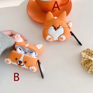 Case Airpod 1/2/pro cún corgi