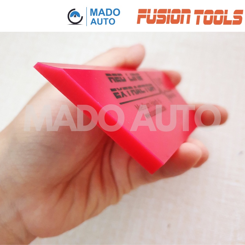 Lưỡi gạt dán Film cách nhiệt Fusion Red Line Extractor vát cạnh Hàng chính hãng