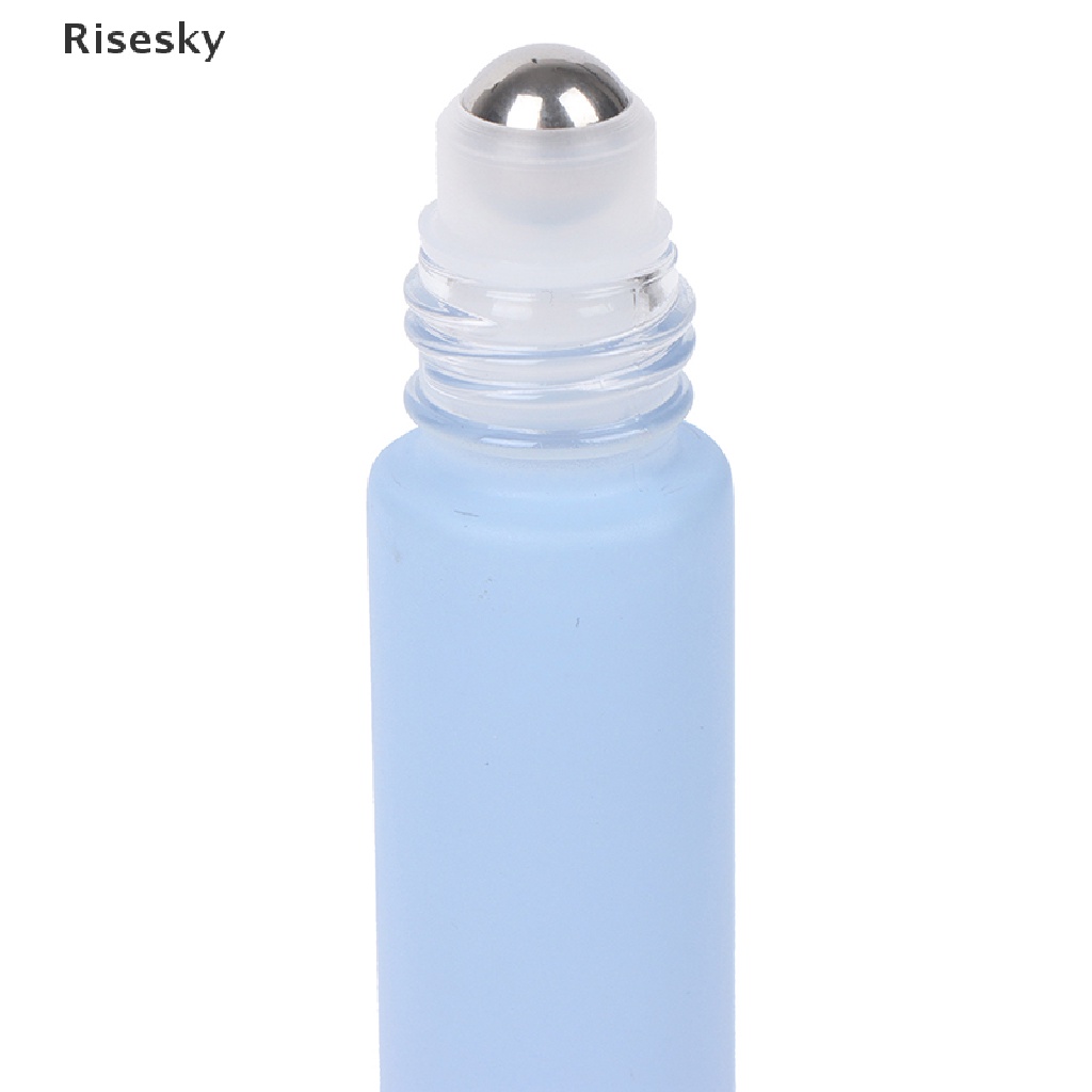 Lọ chiết nước hoa thủy tinh có đầu lăn và nắp đậy dày 10ml