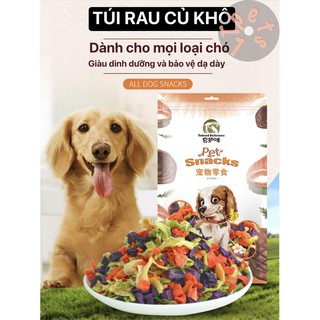Rau củ sấy khô dành riêng cho chó túi 500gr