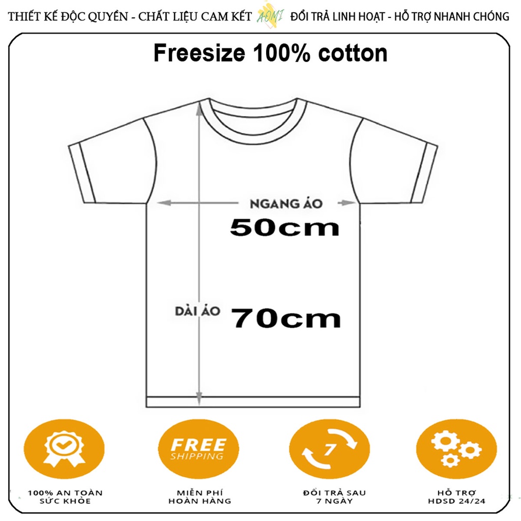 ÁO THUN HOTREND COTTON 2D 3158 FORM RỘNG FREESIZE DƯỚI 70KG PHÔNG NAM NỮ TAY NGẴN CẶP ĐÔI UNISEX ĐEN TRẮNG AOMIVN