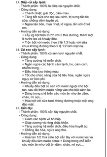 Bột rau củ sấy lạnh Cầu bình an