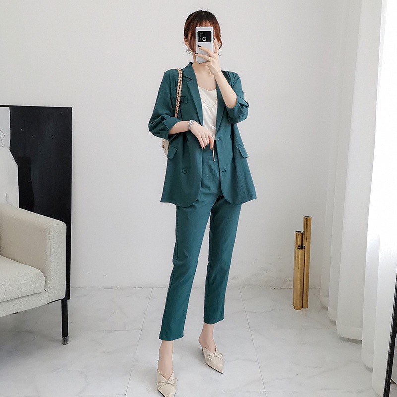 bỘ VEST NỮ CÔNG SỞ TUYỆT ĐẸP ( TRẢ HÀNG NẾU SAI SỰ THẬT ) | BigBuy360 - bigbuy360.vn