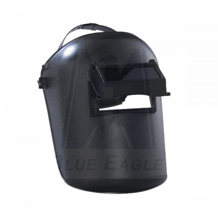 Mặt nạ hàn Blue Eagle 633P (đã gồm kính), mo hàn đội đầu chuyên dụng cho thợ hàn. Có thể điều chỉnh quai đeo đầu