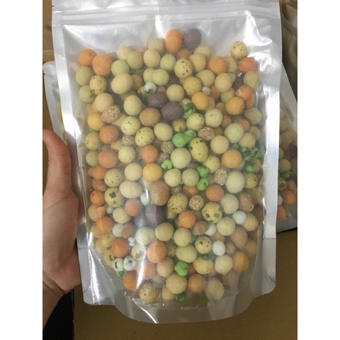 Đậu phộng sấy giòn mix vị thơm ngon không dầu mỡ 250gr Topfood M06