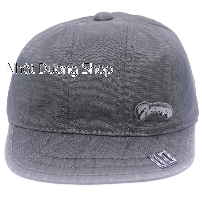 Nón kết mỏ mềm trẻ em từ 1-3 tuổi logo 7  đóng 2 sò ở kết - Chất liệu vải Kaki xịn sò oát mềm, sang trọng