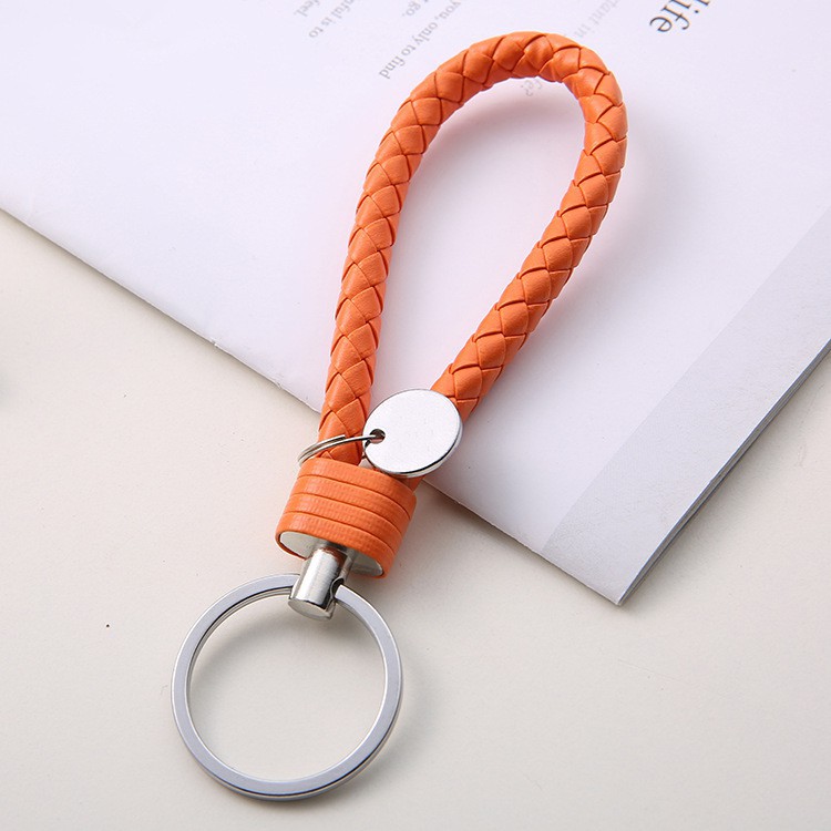 Móc khóa chất liệu bằng da PU nhiều màu xinh xắn