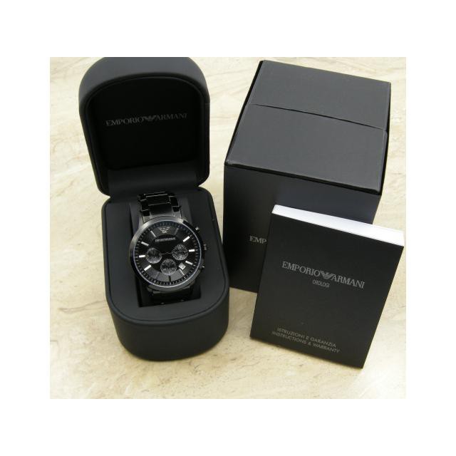 Đồng hồ nam dây kim loại màu đen Armani AR2453