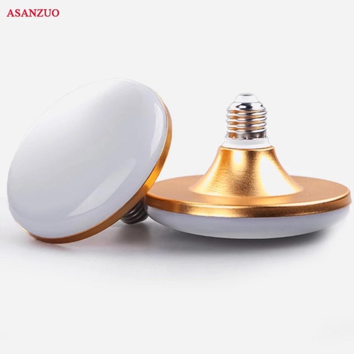 ĐÈN LED KẸP BÌNH ÁP QUY 12V - 30W 40W  ĐUI E27 KIỂU ĐĨA BAY