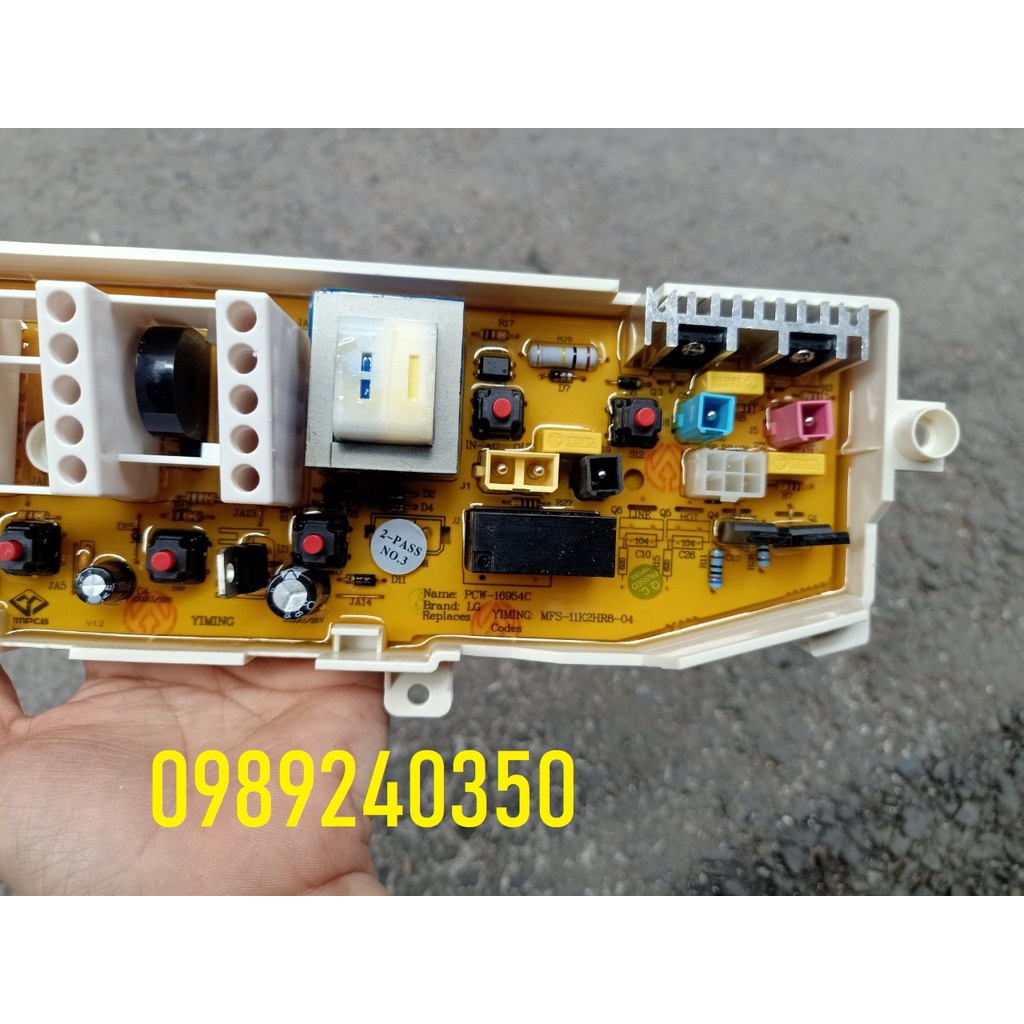 Bo mạch máy giặt Samsung WA87B9N3EC/XSV 6,2kg lồng đứng cửa trên