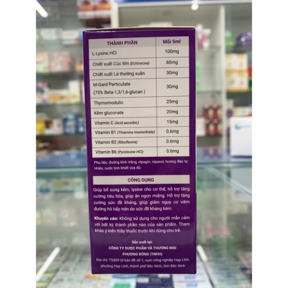 Avisure muno thymomodulin kẽm zinc gluconate lysine tăng đề kháng cho bé beta glucan bổ sung vitamin c lá thường xuân