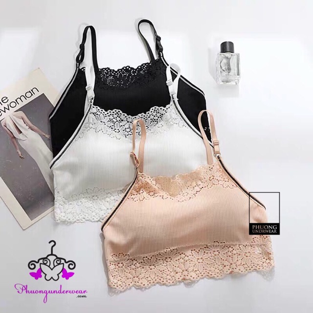 ÁO BRALETTE CROTOP CHÂN REN ACCADIA