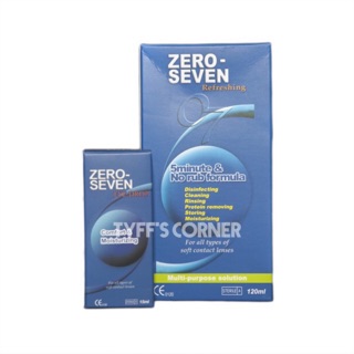 Combo nước ngâm + nước nhỏ mắt Zero-Seven