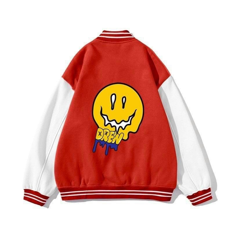 Áo khoác Cardigan Bomber DREW 3 màu Unisex phối bo chất nỉ dày dặn siêu hot shopmap