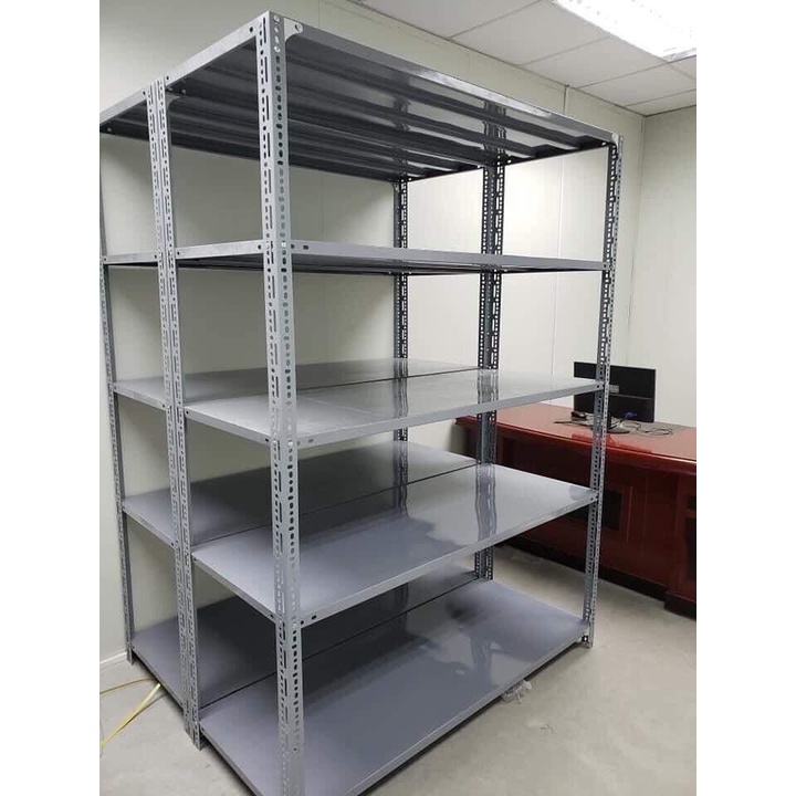 Kệ Sắt V Lỗ Đa Năng 4, 5 Tầng Dài 0,6mx Rộng 0,3m x Cao 1,5 - 2m Lắp Ghép Để Hàng -