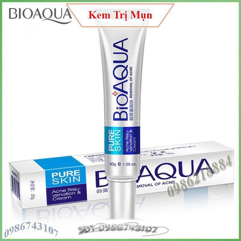 Kem mụn trứng cá Pure Skin Bioaqua KMB22A | BigBuy360 - bigbuy360.vn