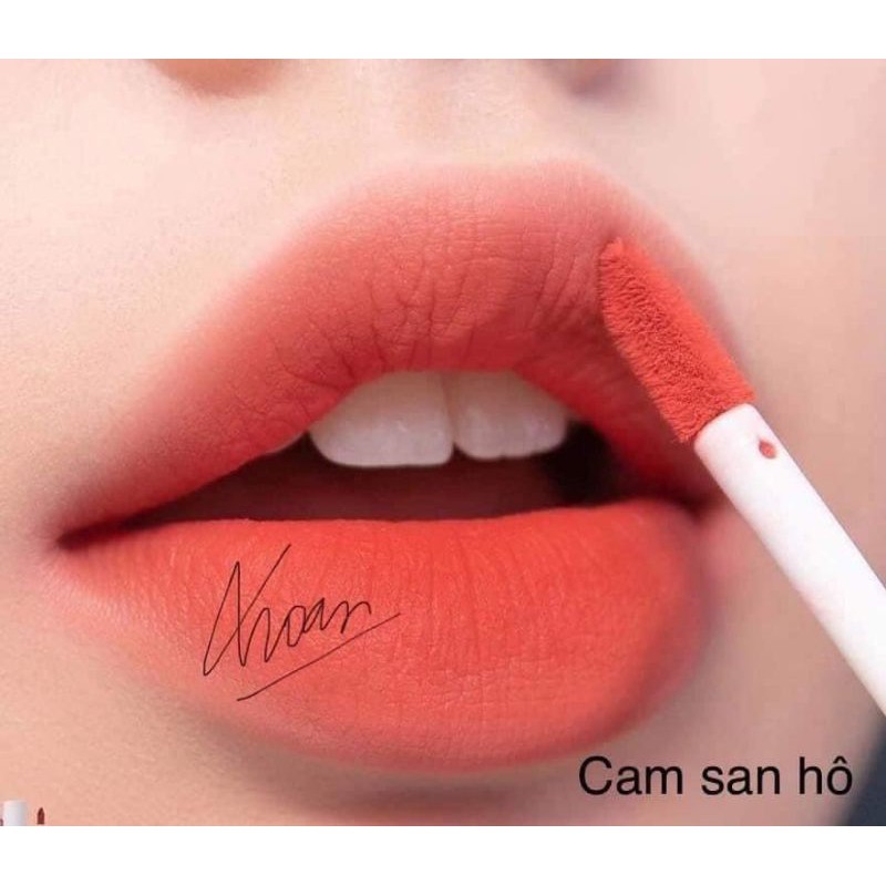 Son kem lỳ Rose cam san hô mua 1 tặng 1, siêu lỳ, siêu bền màu, tone Tây siêu lỳ Helenshop06