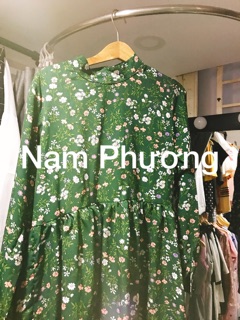Đầm hoa baby doll