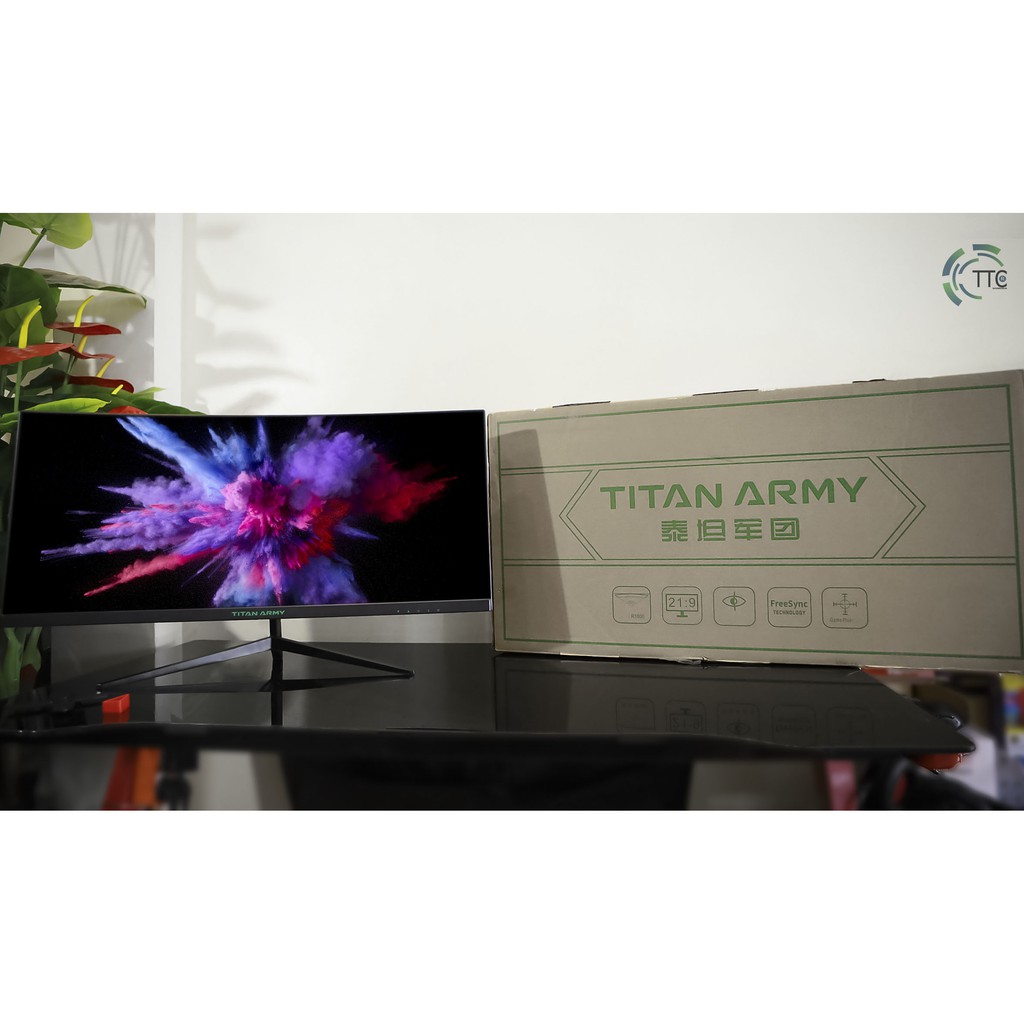 [MỚI FULLBOX] Màn Hình Máy Tính 21:9 TITAN ARMY , BJX GAMING 29.5 inch 200HZ / 144HZ 2k cong mới 100% | BigBuy360 - bigbuy360.vn