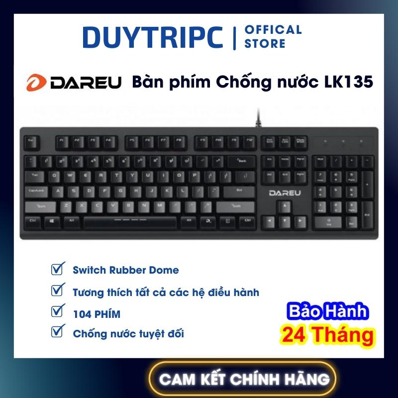 Bàn phím Chống nước GIÁ SỐC⚡DAREU LK135⚡BH 24 Tháng CHÍNH HÃNG
