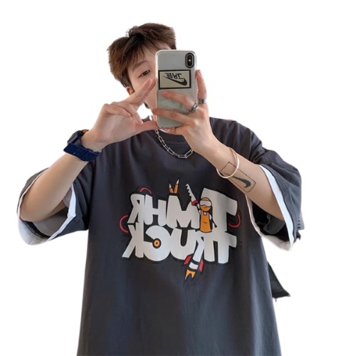 Áo thun tay lỡ nam nữ dáng rộng Timhr Truck, Áo phông rộng unisex TNU02