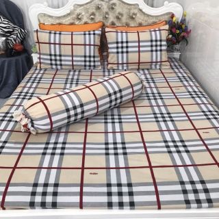Bộ Drap Thun Hàn Quốc mát lạnh 4 món