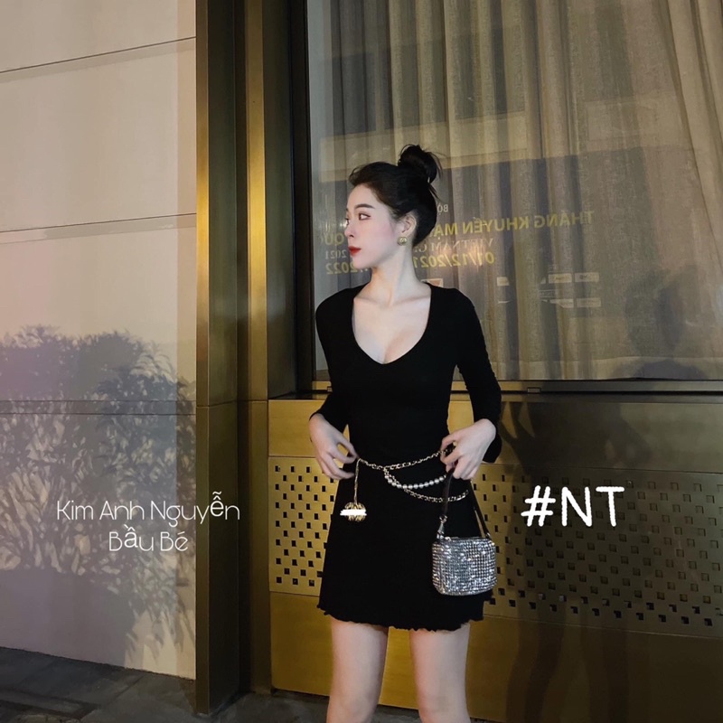 Đai xích hot girl best xích váy phụ kiện thắt lưng nữ thời trang Hari Korea Accessories