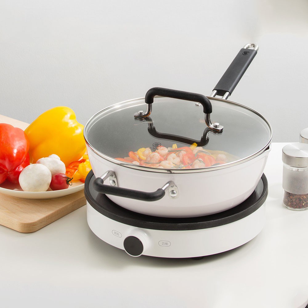 Nồi dùng cho bếp điện từ Xiaomi Zhiwuzhu GJC03CM Dẫn nhiệt cân bằng Chống dính Eclipse