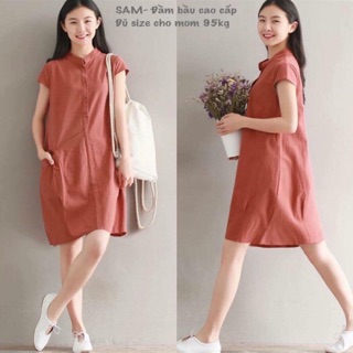 Đầm Bầu Dáng Suông Cao Cấp