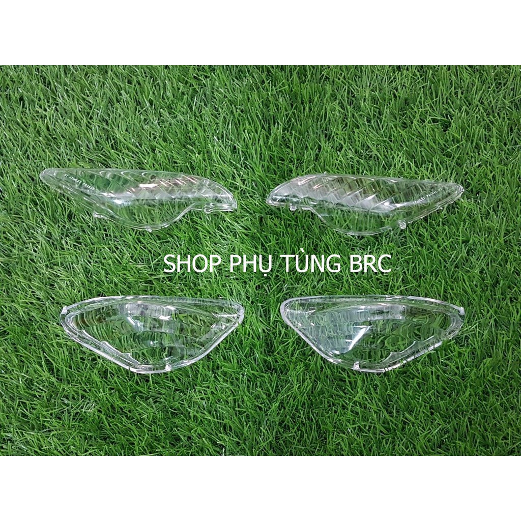 Combo chụp xi nhan trước, sau màu trắng xe WAVE RS2006 - 2016 và WAVE A100 đời 2006-2016