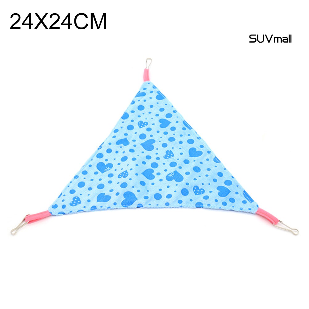 Võng Treo Hình Tam Giác Thiết Kế Dễ Thương Cho Thú Cưng Nhỏ