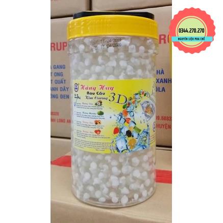 Thạch Cá, thạch trứng, kim cương 3D Hàng Huy  2kg5