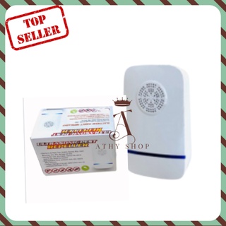 Thiết bị đuổi ruồi muỗi côn trùng chuột, máy dùng sóng âm xua pest repeller athy shop
