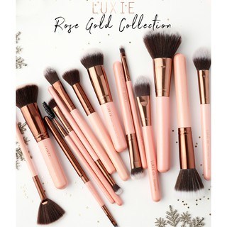 Bộ cọ trang điểm LUXIE Rose Gold Collection