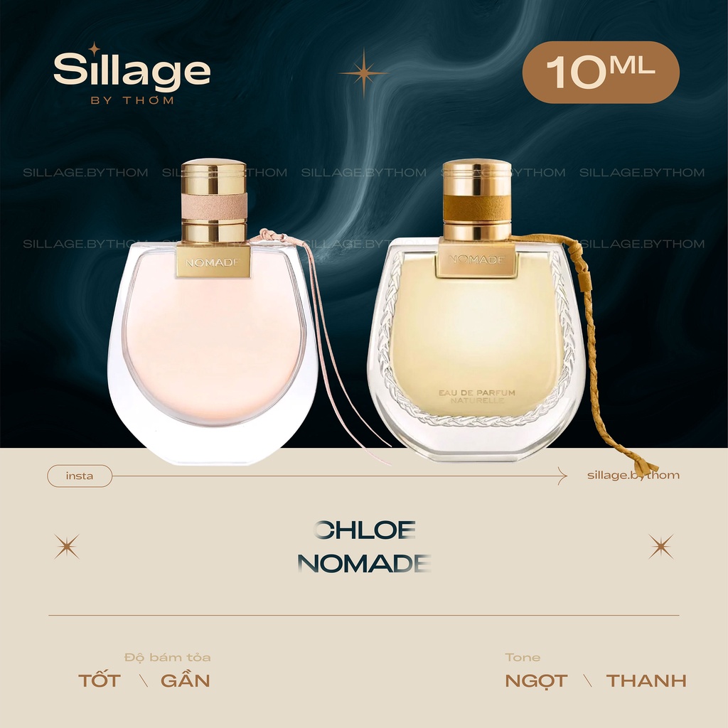 C H L O E NOMADE EDT EDP NATURELLE | Mẫu thử nước hoa nữ