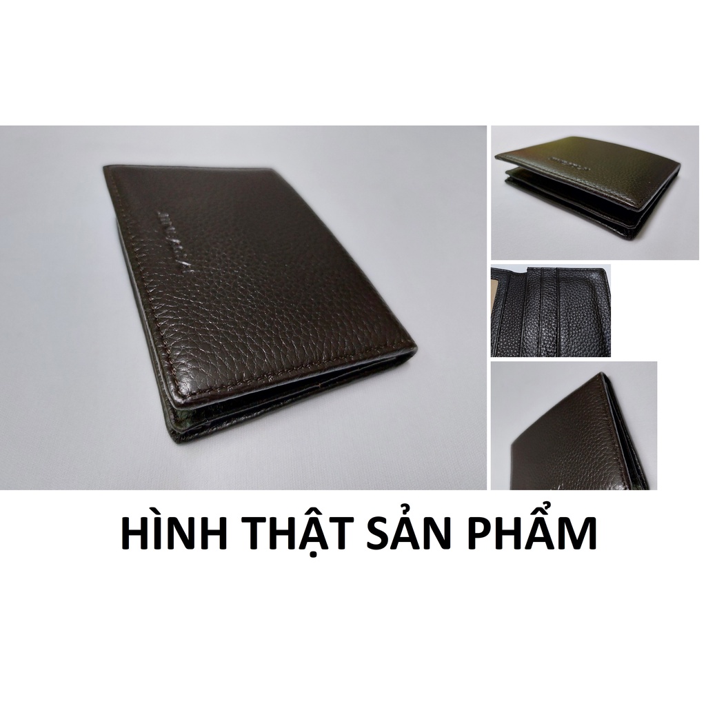 Ví Da đựng thẻ Danh thiếp Namecard hiệu Jinbaolai Hàng nhập nội địa siêu đẹp kèm hình thật