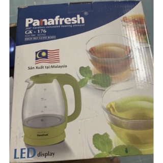 Bình đun siêu tốc Panafresh 1.7L - Inox / Thủy tinh
