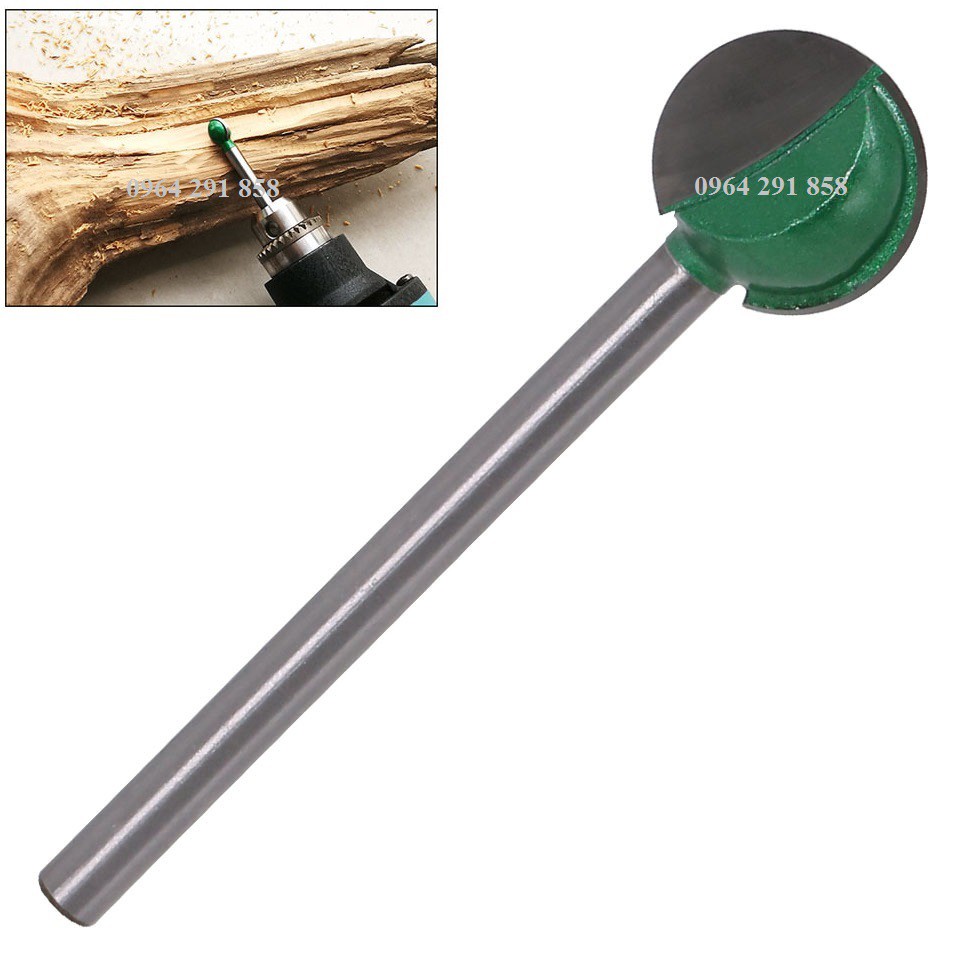 Mũi phá thô gỗ cán 6mm hay mũi phá gốc cây