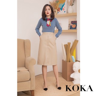 Áo len nơ lụa KOKA 39602