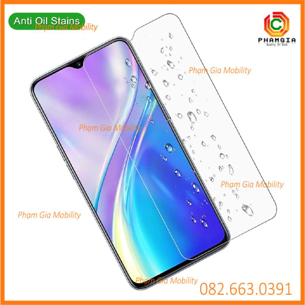 Dán cường lực Realme 6i / Realme 6s nano dẻo siêu bền, cường lực 9H, chống sứt mẻ