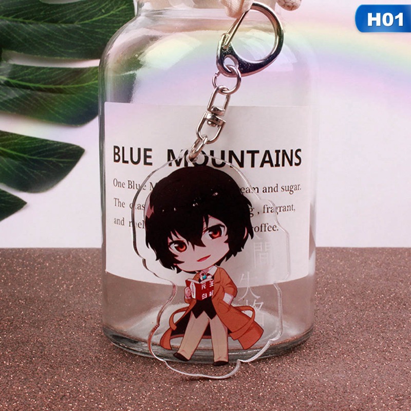 flowersqueen Móc khóa hình nhân vật anime độc đáo đẹp mắt