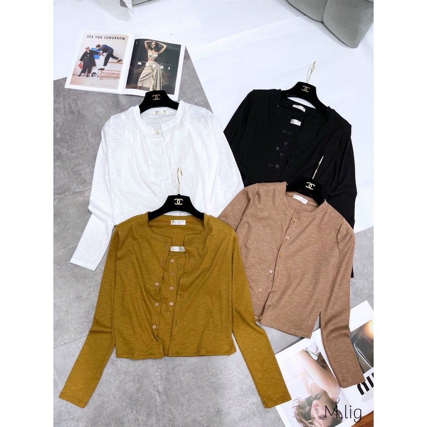 Set áo len tăm nữ kèm áo 2 dây thanh lịch thời trang Bling Store BL15 | BigBuy360 - bigbuy360.vn