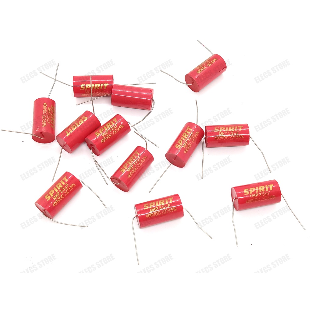 Tụ Phân Tần Loa Treble Spirit MKP 400V - 3.3uF (1 Cái)